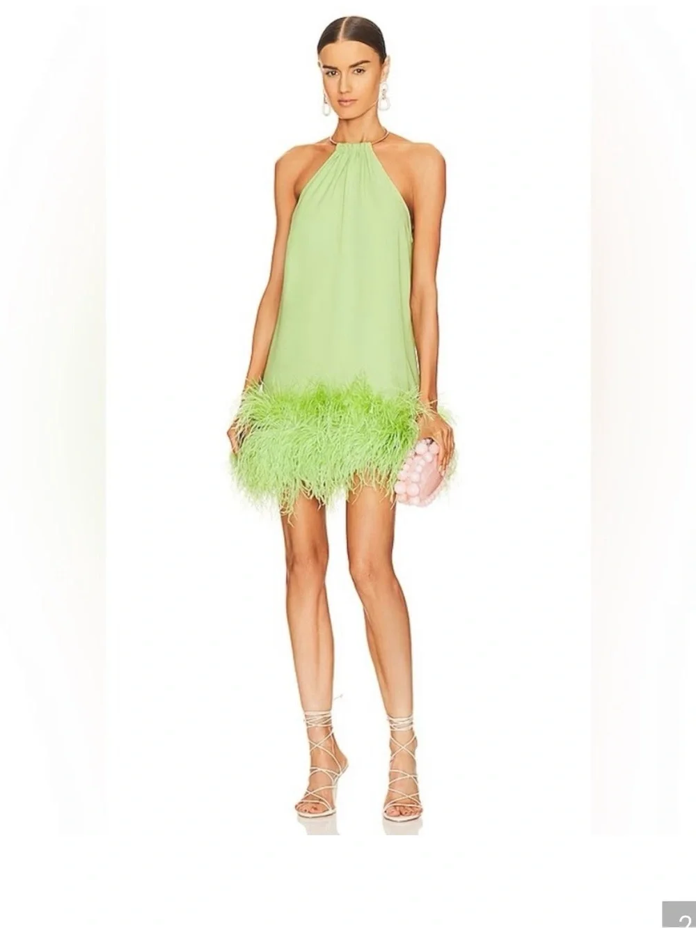 Cult Gaia Reeves Dress in Mantis - Picture 2 of 4